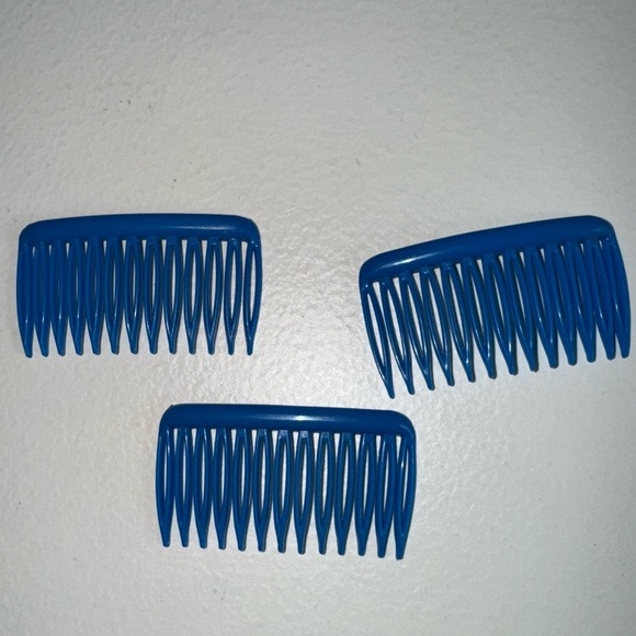 Goody Vintage 80s Goody Side Combs Tortoise Shell Lot - Picture 5 of 7